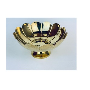 Bol de service en aluminium poli miroir pour présentation de buffet de luxe – Fournisseur - Product Image 1