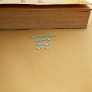 Calcedoine Aqua taille Marquise 3x6mm, pierre précieuse facettée bleu clair pour la fabrication de bijoux, pierres calibrées en vrac - Product Image 3