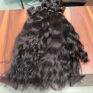 Extensiones de Cabello Humano Virgen Indio Sin Procesar, Super Double Drawn, Grado 9A-12A, Sin Enredos, Sin Caída - Product Image 4