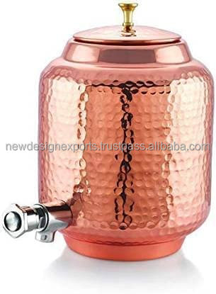 Garrafa De Cobre MERCAPE - 900ml Com Design Martelado