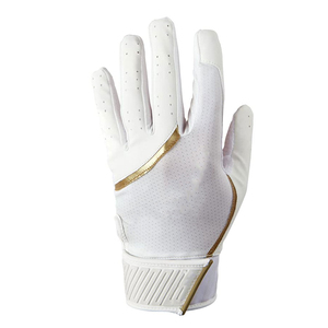 Hot Selling Leather <b>Baseball</b> Batting Gloves-Breathable Lightweight Customizable Hand Protective Multiple Sizes Colors Available - Product Image 2