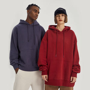 Custom <b>Mens</b> French Terry <b>Pullover</b> Hoodie Relaxed Fit for US Streetwear Brands - Product Image 3