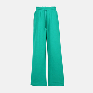 Pantalon cargo évasé en toile à taille élastique pour femme, faible MOQ, style décontracté sportif d'été, nouvelle mode streetwear 2026 - Product Image 1