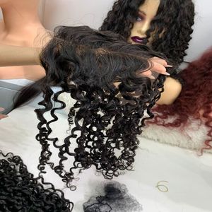 วิกผมมนุษย์สีดำวิกผมลูกไม้ HD pixie ผมหยิกสำหรับวิกผมสีดำวิกผมมนุษย์100เวียดนามขายดี - Product Image 5