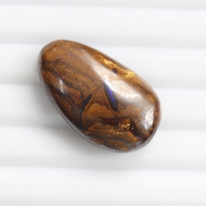 Cabujón de ópalo natural australiano de 27.70 quilates, piedra preciosa suelta para la fabricación de joyas, tamaño 26X15X7MM - Product Image 3