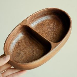 Handmade Wooden Organizer Tray Decorative Wabi Sabi Style Polished Storage Tray for Living Room Bedroom Entryway Table Decor - Product Image 1