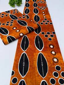 Tela de Algodón 100% con Estampado Africano Ankara para Ropa y Accesorios de Marca Política OEM de Senegal, Venta al Por Mayor - Product Image 6