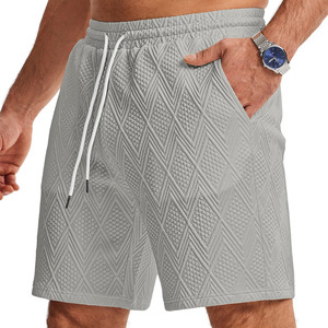 Pantalones cortos deportivos para hombre, 100% algodón, sueltos, con cintura elástica, cómodos, ligeros, transpirables, personalizados, ideales para actividades al aire libre. - Product Image 1