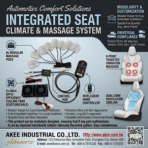 Universal Fit 8 Motors Car Seat <b>Vibration</b> Massage System with Dual Turbo Cooling Ventilation Fans Embedded Modular Retrofit Kit - Product Image 2