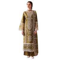 Desainer Baju Salwar Kameez India Pakistan Chudidar Bahan Lawn Wanita Musim Panas Pakaian Pesta Pernikahan Anti Kusut Cepat Kering Dapat Dibalik