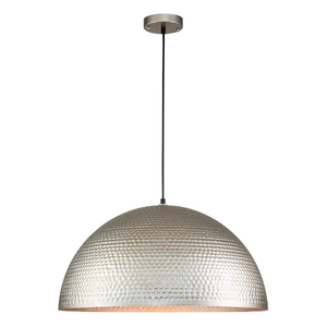 Lámpara Colgante de Latón Dorado con Pantalla Metálica en Forma de Campana, Base E26, Luz Blanca Cálida 2700K, Diseño de Montaje en Techo para Interiores - Product Image 4
