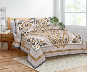 Ấn Độ Sanganeri Sang Trọng Bedsheet Set Chất Lượng Cao Tinh Khiết Bông Cao Cấp In Bán Buôn Bộ Đồ Giường - Product Image 2