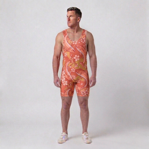 Traje de lucha libre con costuras reforzadas, tela elástica de secado rápido, diseño perfecto para escuelas, clubes y ligas. - Product Image 2