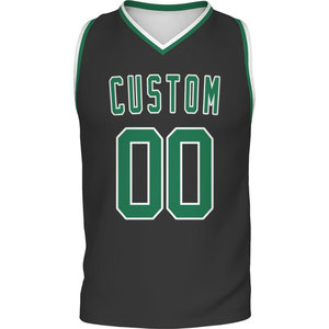 Maillot de basketball personnalisé en tissu doux, toucher agréable, design léger, coupe confortable, qualité durable, pour usage quotidien, OEM - Product Image 1
