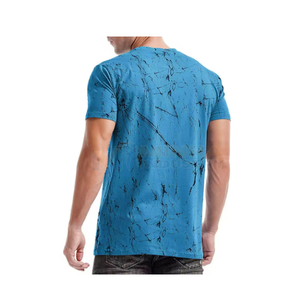 T-shirt au style unique, haute qualité, 100% polyester, manches courtes, respirant, meilleur prix, t-shirt à sublimation - Product Image 3