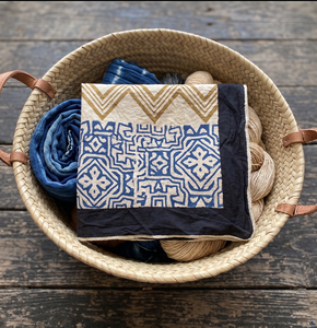 Handmade <b>Square</b> Bandana Indian Block Print Cotton <b>Scarf</b> Boho Head <b>Scarf</b> Festival Hair Accessories Gift Her Summer Beach Durable - Product Image 6