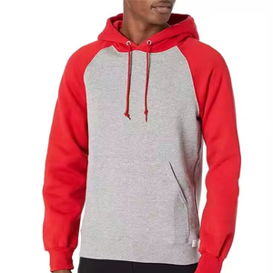 Sweat à capuche pour homme 100% Coton Molletonné, Coupe Ample, Design à Double Panneau, Multicolore, avec Capuche et Cordon de Serrage, Grammage Lourd - Product Image 1