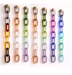Liens de chaîne en résine Art Déco de haute qualité pour l'artisanat fait main et les projets DIY - Product Image 4