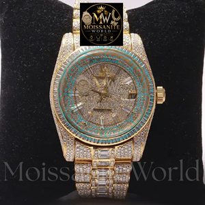 Premium Moissanite Diamond Hip Hop <b>Watch</b> <b>for</b> <b>Men</b> Luxury Waterproof Wristwatch <b>for</b> Daily Wear and Special Events <b>for</b> Sale - Product Image 6