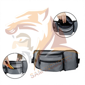 Sac de dressage pour chien de luxe fabriqué en usine, couleur unie, service OEM/ODM, sacs de dressage pour chien personnalisés écologiques - Product Image 2