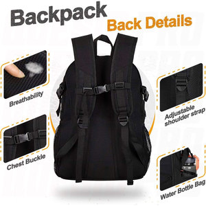 Custom Portable Large Capacity Sports <b>Ball</b> Bag with Shoe Compartment Basketball Soccer Volleyball <b>Training</b> Backpack Waterproof - Product Image 4