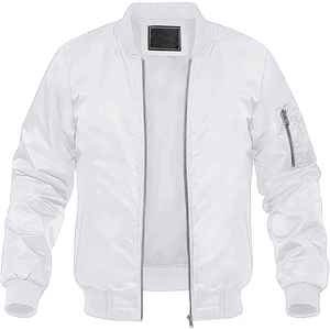 ACTIVE ENTERPRISES OEM Custom <b>Summer</b> Eco-Friendly Polyester/Cotton Bomber <b>Jacket</b> for <b>Men</b> - Product Image 1