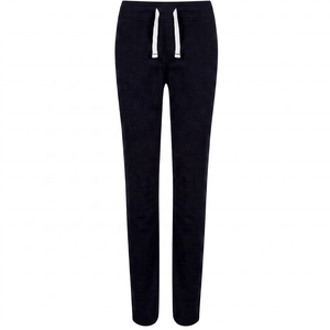 Pantalones Deportivos de Forro Polar para Mujer, Cintura Elástica, 100% Algodón, para Invierno - Product Image 1