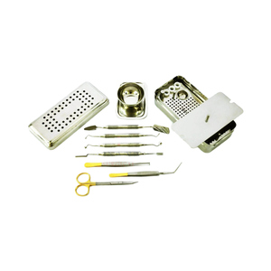 Juego de instrumentos de higiene profiláctica Dental Premium de 7 piezas Fuente de alimentación manual de alta calidad CE aprobado por Hosanna Surgical - Product Image 2