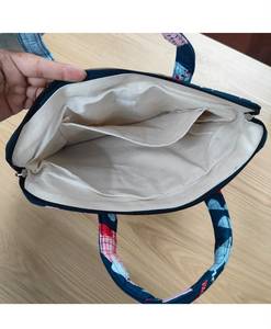 Funda Protectora para Portátil de Tela de Algodón Acolchada con Asa, Cierre de Cremallera, Estampados de Dibujos Animados, para Niños y Mujeres, Duradera, con Múltiples Bolsillos - Product Image 2
