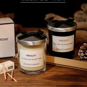 Velas Aromáticas Personalizadas de Lujo, Ecológicas, de Cera de Soya, Hechas a Mano, en Frascos de Vidrio, de Larga Duración, para el Hogar, Jardín, Acción de Gracias, Navidad - Product Image 6