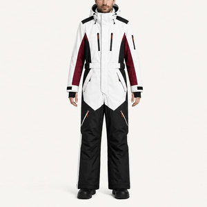 Traje de Esquí de una Pieza para Hombre OEM ODM, Impermeable, Cortavientos, para Snowboard, Nieve, Invierno, Ropa de Esquí Transpirable, Ropa Deportiva para Exteriores - Product Image 3