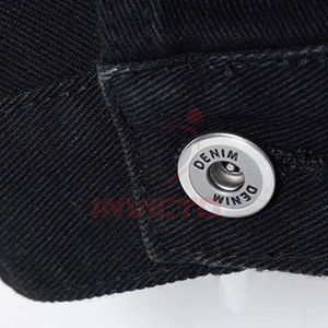 Nouvelle arrivée : veste en jean délavée, sur mesure, de qualité supérieure, pour l'hiver et les tenues de plein air. - Product Image 5