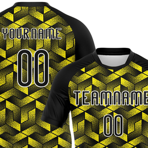 เสื้อวอลเลย์บอลแบบซับลิเมชั่นสั่งทำพิเศษ OEM ชุดทีมแบบกำหนดเองได้ ระบายอากาศได้ดี เสื้อผ้ากีฬาแขนสั้น ออกแบบชุดกีฬา - Product Image 4