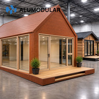Maison Modulaire en A-Frame avec Revêtement en Aluminium pour Hôtels, Complexes Hôteliers, Glamping, Tourisme – Fourniture Clé en Main Direct Usine