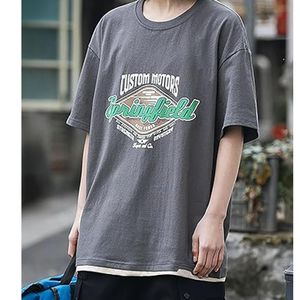 T-shirts pour hommes surdimensionnés de haute qualité graphique vintage demi-manches Y2K Boxy Baggy t-shirts respirant grande taille Vintag - Product Image 6