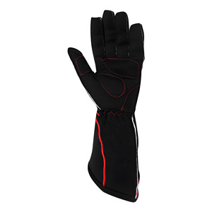 Gants de course ignifuges noir jais - Product Image 1