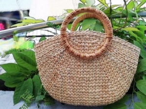 Sac en paille / Sac fait main Vietnam // - Product Image 4