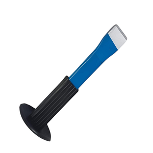 Outils <span class=keywords><strong>de</strong></span> construction, <span class=keywords><strong>ciseau</strong></span> rectangulaire pour maçonnerie avec poignée en caoutchouc <span class=keywords><strong>de</strong></span> protection pour le travail <span class=keywords><strong>de</strong></span> meulage du béton - Product Image 3