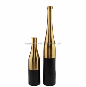 Jarrón de Flores Rústico Hecho a Mano de Hierro de Diseño, Centro de Mesa Decorativo Elegante para Interiores del Hogar y Bodas - Product Image 2