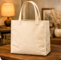 Sac fourre-tout en toile de coton à soufflets de 8 onces, nouveau design, impression personnalisée, 100 % coton