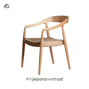 Elegant Solid Teak Wood Dining Room Chairs Durable Outdoor Armchair Garden Chair Entry Apartment Use Portable Eco-Friendly - Product Image 3