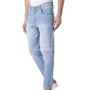Factory Direct Sale Slim Fit <b>Stretch</b> <b>Denim</b> Jeans for Men - Product Image 4