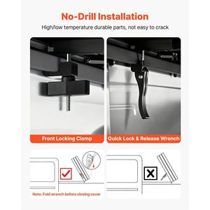 Copertura Morbida Pieghevole in Quattro Parti per Dodge Ram 1500 2019-2024 (Incluso Modello con Cassone Apribile) Classico Nuovo (compatibile con) cassone del camion da 6,4 piedi (76 pollici) - Product Image 6