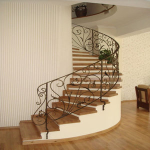 Barandilla de Hierro Forjado Exquisita para Escaleras: Arte Metálico Elegante y de Primera Calidad Hecho a Mano para Mejorar Perfectamente los Diseños Interiores - Product Image 3