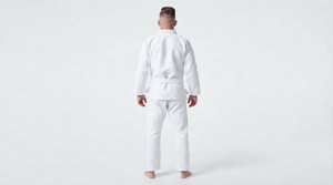 <b>Men</b> Martial Arts Performance Training Uniform <b>Jacket</b> And Long Pants Sportswear Set - Product Image 2