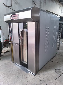Four rotatif électrique automatique portable multifonctionnel à 12 plateaux, garantie 1 an, pour boulangerie, modèle 2025, moteur puissant 380V - Product Image 3