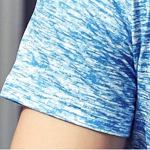 เสื้อยืดผู้ชายทรงเข้ารูป ผ้าฝ้าย ใส่สบาย ระบายอากาศได้ดี ผ้ามีความยืดหยุ่น ดีไซน์ทันสมัย แขนสั้น เสื้อยืดพื้นฐาน - Product Image 5