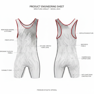 Ropa Deportiva sin Mangas para Entrenamiento, Fabricante de Ropa Atlética, Artes Marciales, BJJ, MMA, Fitness, Gimnasio, Entrenamiento, Lucha Libre, Singlet - Product Image 2