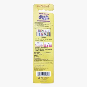 Brosse à dents manuelle Patanjali Jiggle Wiggle Fun avec poils extra-doux pour enfants et tout-petits - Product Image 4