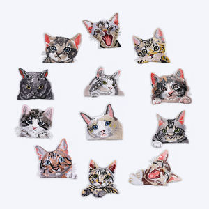 Wholesale Custom Embroidery Patches Iron On Mountain Graphic Badge 3D Embroidered Fabric Patch for Hats Bags <b>Jackets</b> Backpacks - Product Image 1